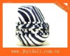 Black zebra paper cake cup cupcake wrapper