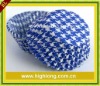 Blue Houndstooth baking cup,cupcake cases