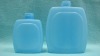 Blue PE Square Bottle