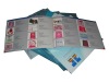 Brochure printing service with staples