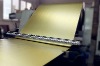 Brushed Golden Aluminum Sheet