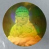 Buddha hologram sticker