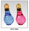 Bulb design perfume bottle 100ml