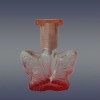 Butterfly perfume bottle glass