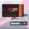CAFE MEMBERSHIP PLASTIC CARD WITH FULL COLOR PRINTING