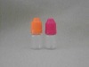 CLEAR Eye drop bottle &YELLOW/PINK CAP