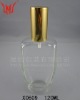 CLEAR GLASS WITH CRIMP PERFUME BOTTLE