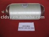 CNG hoop wrapped steel lined cylinders for vehicles