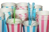 Candy Stripe Milkshake Cups