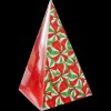 Candy pattern Pyramid Acetate Box