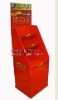 Cardboard Three Shelf Retail Display Racks - for Diet Tea