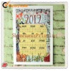 Cardstock Desktop Calendar 2012