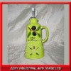 Ceramic decorative olive oil bottle