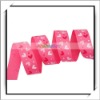 Cheap! Rose Pink Heart Shape Decorative Ribbon