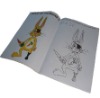 Children color book printing