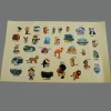 Children toys sticker printing