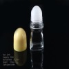 China Glass Bottle For Cosmetic Package 50ML with roll on ball