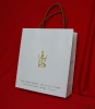 China paper bag manufacturer of white kraft paper bag