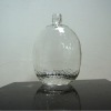 Chinese alcohol transparent glass bottle 500ml