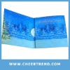 Christmas greeting card with music