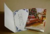 Christmas paper greeting card