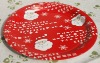 Christmas paper plate