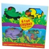 Chunky pocket board book printing with sea creature shapes