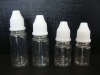 Clear E-CIG Drop Bottle 4/5/8/10ml PET & Childproof cap