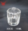 Clear Glass Cylinder Perfume Bottle Packaging