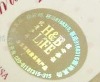 Clear Hologram label