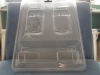 Clear PVC blister hanging box for interphone packing