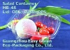 Clear Plastic Food Container HB-48