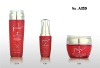 Clear cosmetic bottle packing set