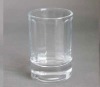 Clear drinking glass cup