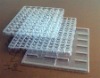 Clear electronic blister tray