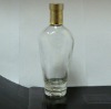 Clear glass bottle