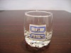 Clear glass tumblers