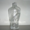 Clear highgrade crystal glass wine  bottle