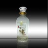 Clear highgrade crystal glass wine  bottle 500ml