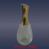 Clear perfume glass bottle