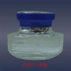 Clear perfume glass bottle