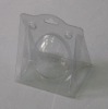 Clear plastic ball blister