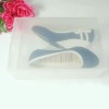 Clear plastic box for shoes packaging