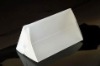 Clear plastic box for towel packaging