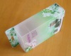 Clear plastic folding carton for gift packaging