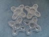 Clear plastic glue tray for glue packaging