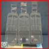 Clear plastic packaging for earphone