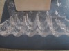 Clear plastic pvc egg tray packaging for 18