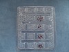 Clear pvc plastic tray for cookie packaging