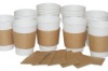 Coffee Sleeves Brown 8oz